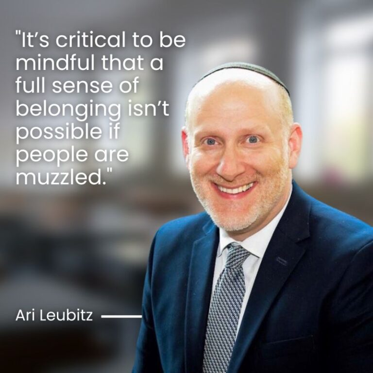 The key to creating an understanding environment among people with diverse political views?